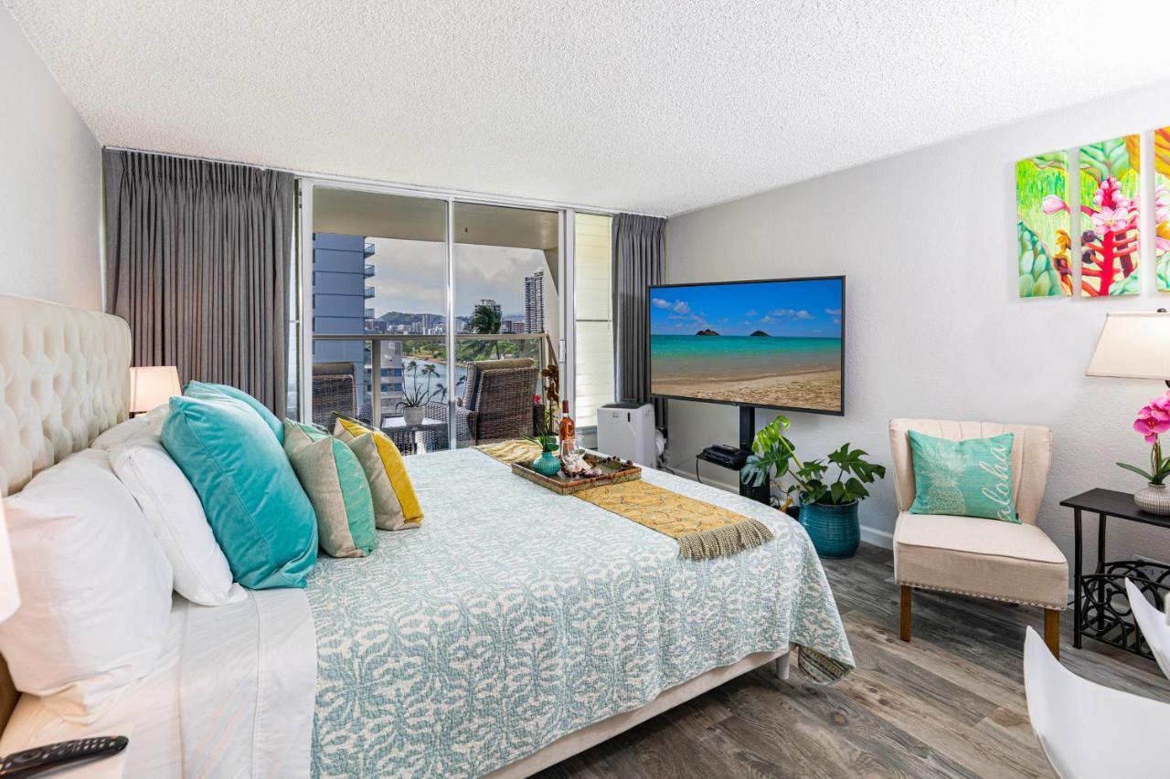 Beautifully Upgraded Studio Close To Waikiki Beach Apartment Honolulu Ngoại thất bức ảnh