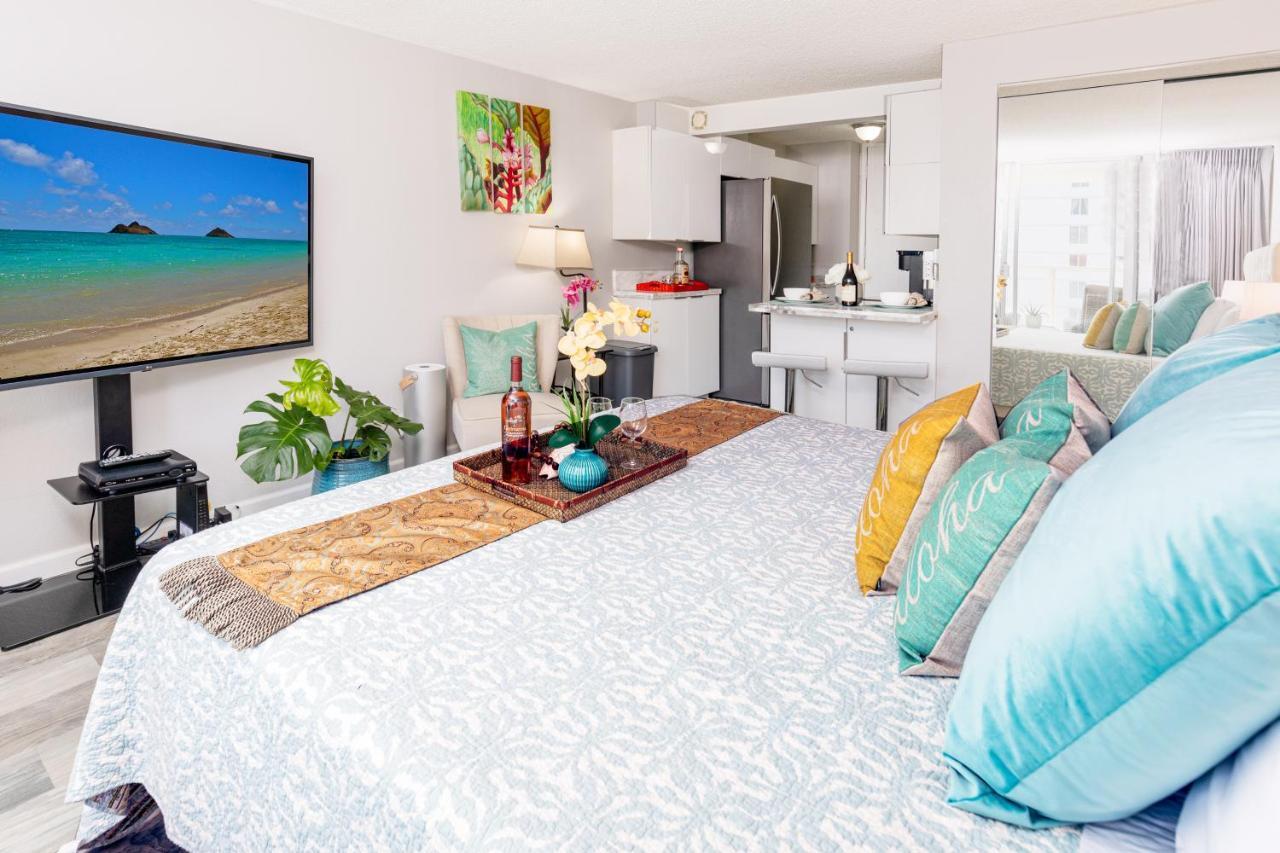Beautifully Upgraded Studio Close To Waikiki Beach Apartment Honolulu Ngoại thất bức ảnh